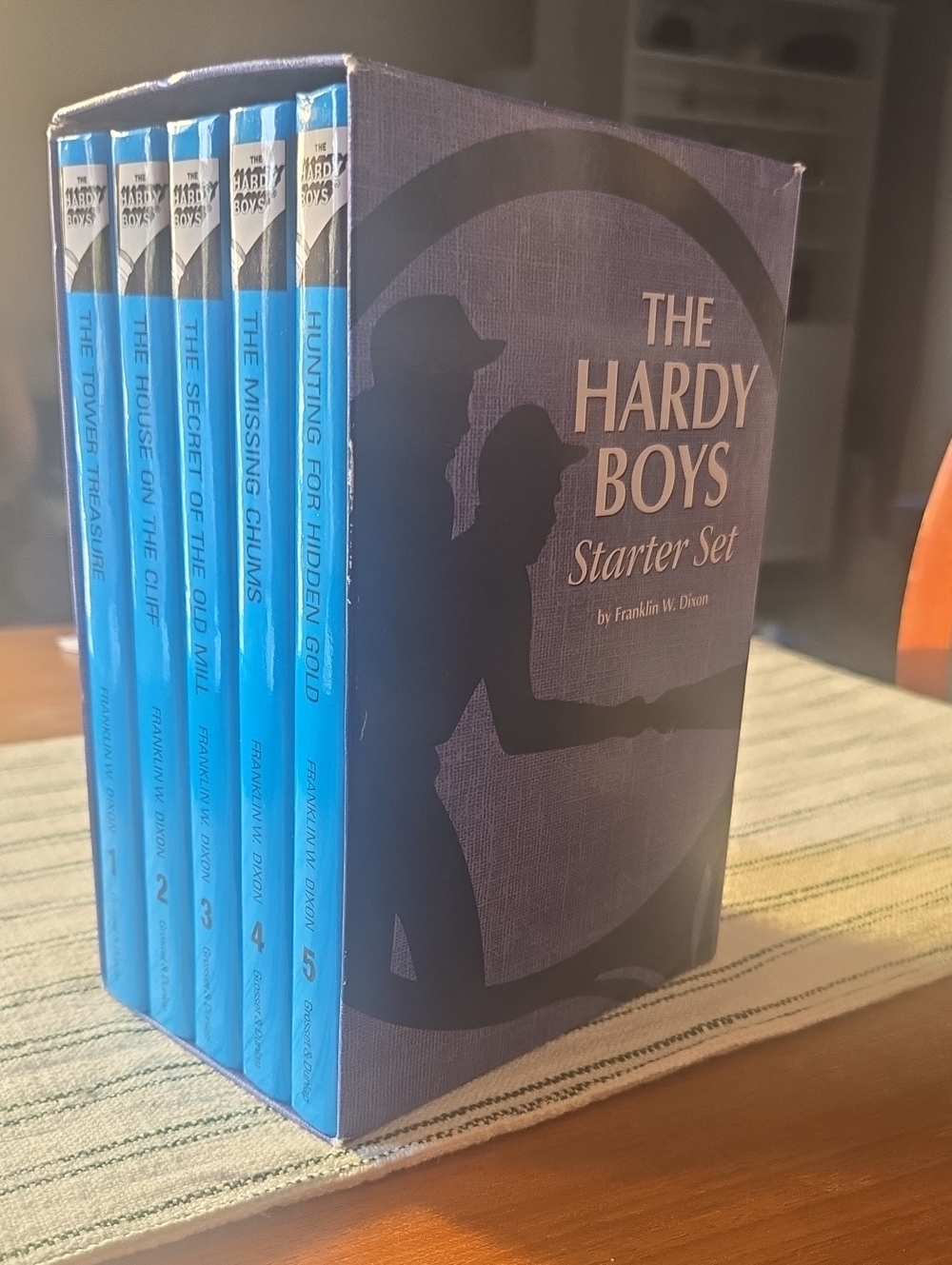 Hardy Boys Starter Set - Blue Boxed Book Collection